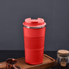 Leather Insulated Stainless Steel Travel Coffee Cup🤎