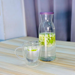 1pc 1200ml Turkish Glass Water bottle