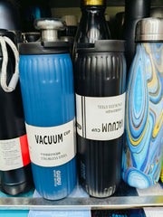 Modern Stainless Steel Thermal Travel Mug – 600ml🍋🍋🟩🍉