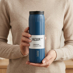 Modern Stainless Steel Thermal Travel Mug – 600ml🍋🍋🟩🍉