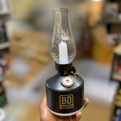 KEROSENE-STYLE TABLE LAMP & HUMIDIFIER – RETRO CHARM WITH MODERN ELEGANCE! 🕯️✨