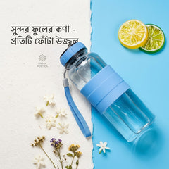 PREMIUM BOROSILICATE GLASS WATER BOTTLE WITH TEA INFUSER ✨✨