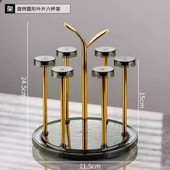 360 Degree Luxury Glass Holder