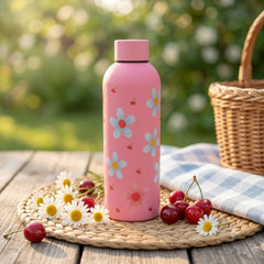 Premium Imported Stainless Steel Printed Water Bottle 💧🌿✨