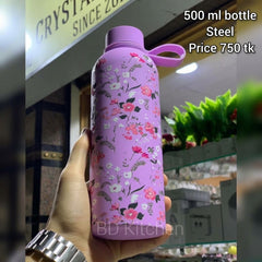 SAKURA FLOWER SERIES STAINLESS STEEL INSULATED WATER BOTTLE 🌸🌸
