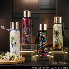 Korean-Style Stainless Steel Vacuum Flask Bottle 306 ✨