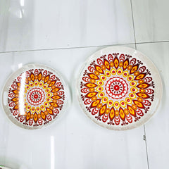 Bring a premium and modern touch to your serving style with our beautiful Fiber Tray Set 💫