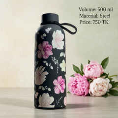 SAKURA FLOWER SERIES STAINLESS STEEL INSULATED WATER BOTTLE 🌸🌸