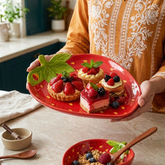 PINTERESTY STRAWBERRY CERAMIC SERVING DISHES – CUTE, COLORFUL & AESTHETIC! 🍓✨