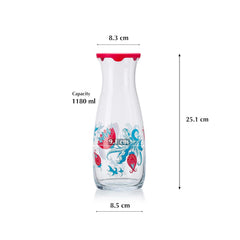 Elegant & Durable Glass Water Bottle (Turkey) ✨