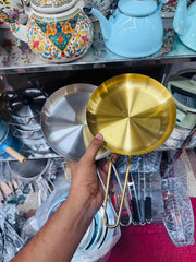 Gold Finished Stainless Steel Frying Pan โจ๐ณ
