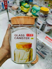 Premium Clear Glass Storage Jar 2Pc Set 1550ml + 2100ml🤍🏡