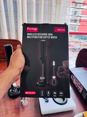 Prestige Mukti Wireless Rechargeable Coffee Whisk & Milk Frother ✨🥛