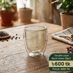 ✨ BUBBLE LAYER GLASS MUG – 4 COLORS ✨