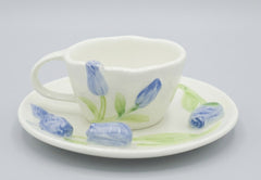 Aesthetic Flower Print Ceramic Tea & Coffee Mug☕🌸