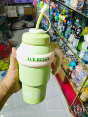 Vacuum Giant Portable Handle & Straw Bottle – 1000ml ✨💧