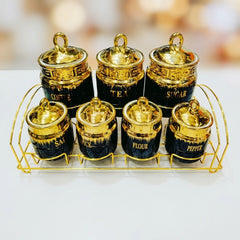 PREMIUM CERAMIC KITCHEN STORAGE SET – 7PCS 🏡✨