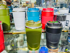 Leather Insulated Stainless Steel Travel Coffee Cup🤎