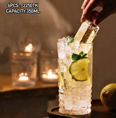Premium Clear Glass Set – Elegant & Timeless 🥂