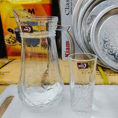 Treo Glass Desire Lemon Set – Elegant 7-Piece Glass Jug Set ✨🍋