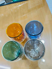 ✨ BUBBLE LAYER GLASS MUG – 4 COLORS ✨