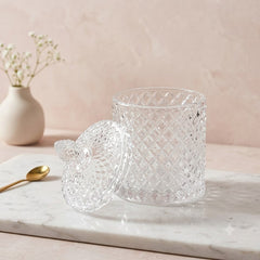 Elegant Crystal Glass Box – A Perfect Blend of Luxury, Beauty & Everyday Functionality! ✨💎