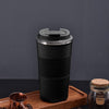 Leather Insulated Stainless Steel Travel Coffee Cup🤎