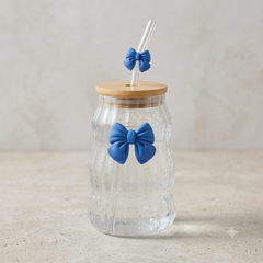 Sip in Style with Our Coquette Pastel Bow Tie Juice Pot! πΉπ β¨