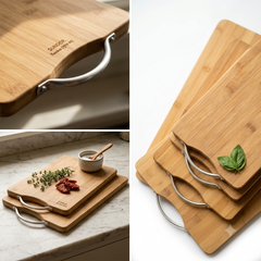 Premium Imported Bamboo Wooden Chopping Board 🔪🌿