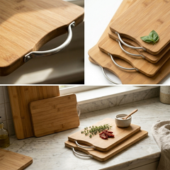 Premium Imported Bamboo Wooden Chopping Board 🔪🌿