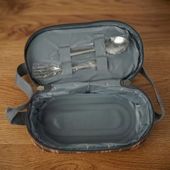 Milton Corporate Lunch Steel Softline Tiffin – 3-Piece Set ✨🍱