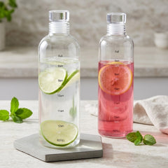 Premium Clear Borosilicate Glass Water Bottle – Perfect for Everyday Hydration! ✨💧