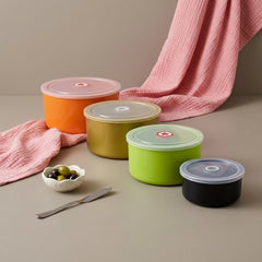 Multipurpose Stainless Steel Food Storage Container Set 🍜✨