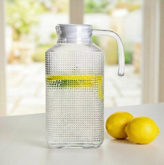 Curved Transparent Imported Household Tableware Water Juice Glass Jug ๐ธ๐ฟ๐ง