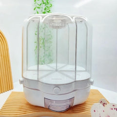 Store More, Stay Organized โ 10L,7L Rotatable Grain Dispenser๐พ ๐พ