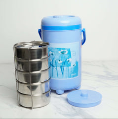Big size Lunch Box Milton Knight 5 Insulated Thermoware Tiffin