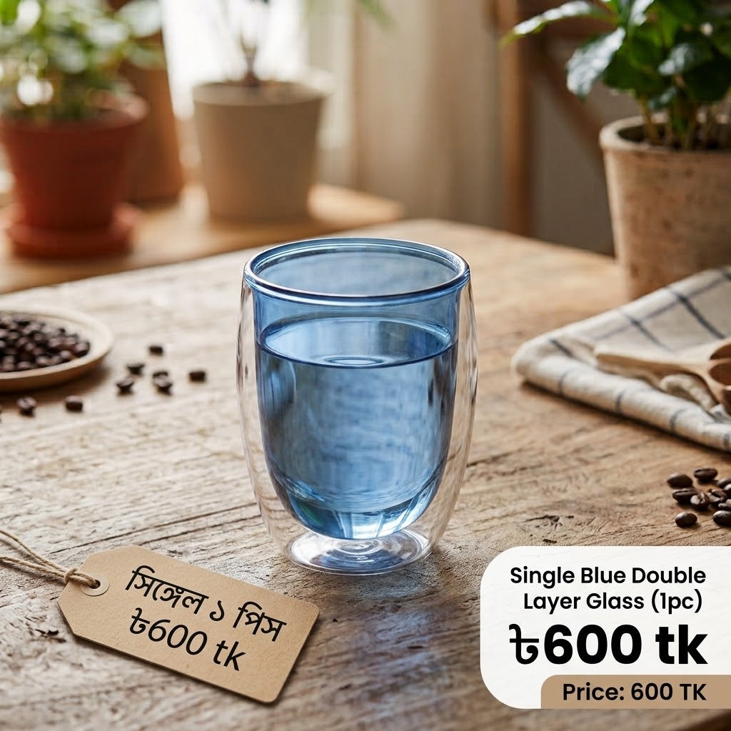 ✨ BUBBLE LAYER GLASS MUG – 4 COLORS ✨