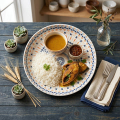 Luxury Turkish Style Ceramic Dinner Plate – Artistic Elegance for Your Dining Table! 🧿🍽️
