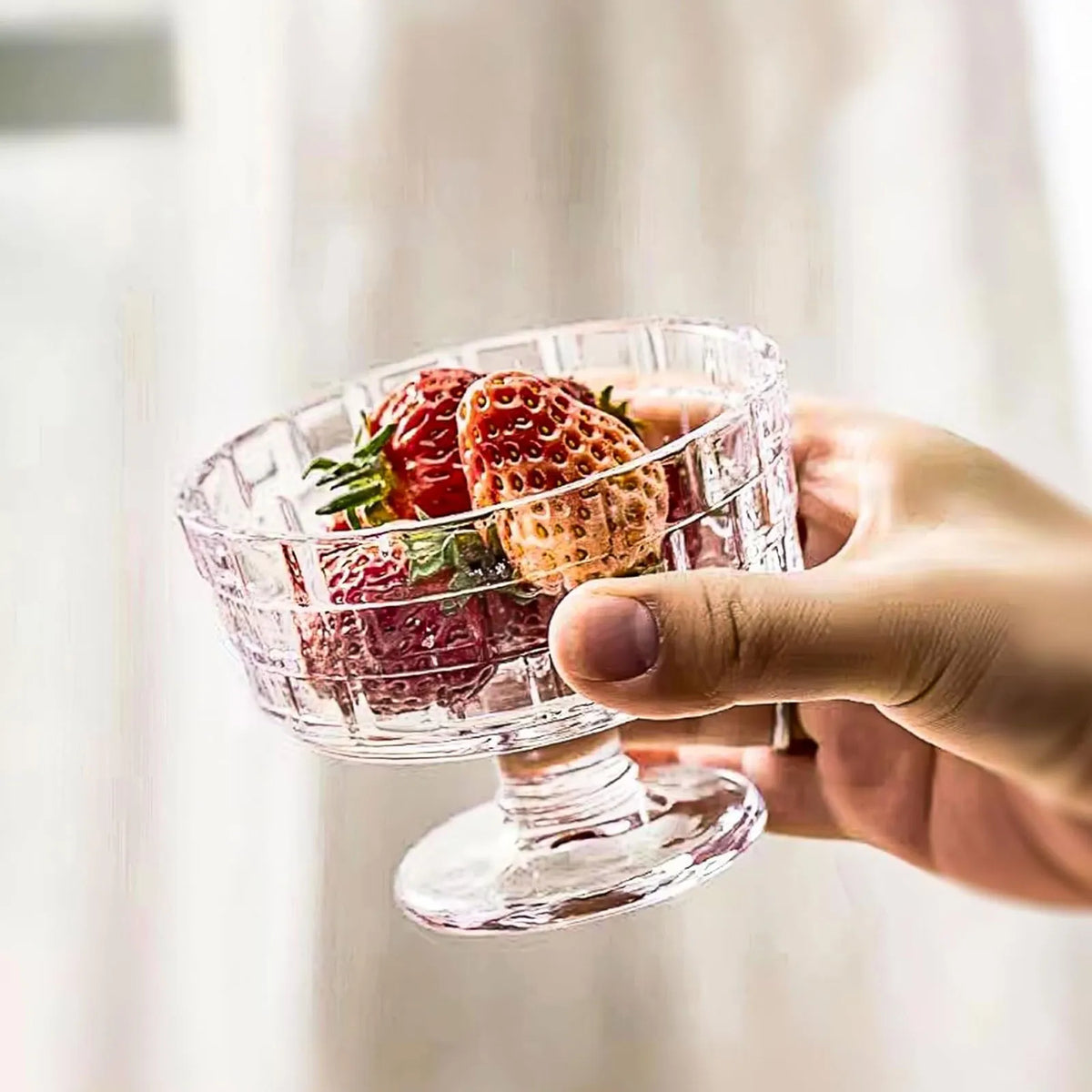 6pcs Dessert Cups for Fruit Pudding