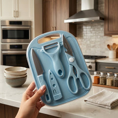 4-in-1 Multifunctional Kitchen Cutting &amp; Prep Set ✨🔪🥕