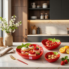 PINTERESTY STRAWBERRY CERAMIC SERVING DISHES – CUTE, COLORFUL &amp; AESTHETIC! 🍓✨
