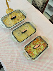Stainless Steel Serving Dish set Ovenproof