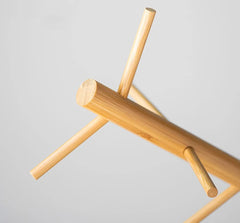 Wooden Mug Cup Stand Holder Tree Shape