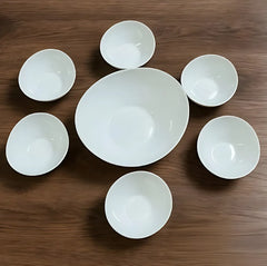 Dessert Dish Curry Fruit Salad Serving 7pc Bowl Set 🍒🍑🍉