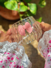 Cute Pink Bow Cup Mug