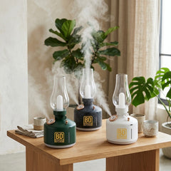 KEROSENE-STYLE TABLE LAMP & HUMIDIFIER – RETRO CHARM WITH MODERN ELEGANCE! 🕯️✨