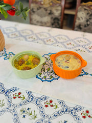 Ceramic pot with high-quality heat-resistant glass lid Ceramic Bowl