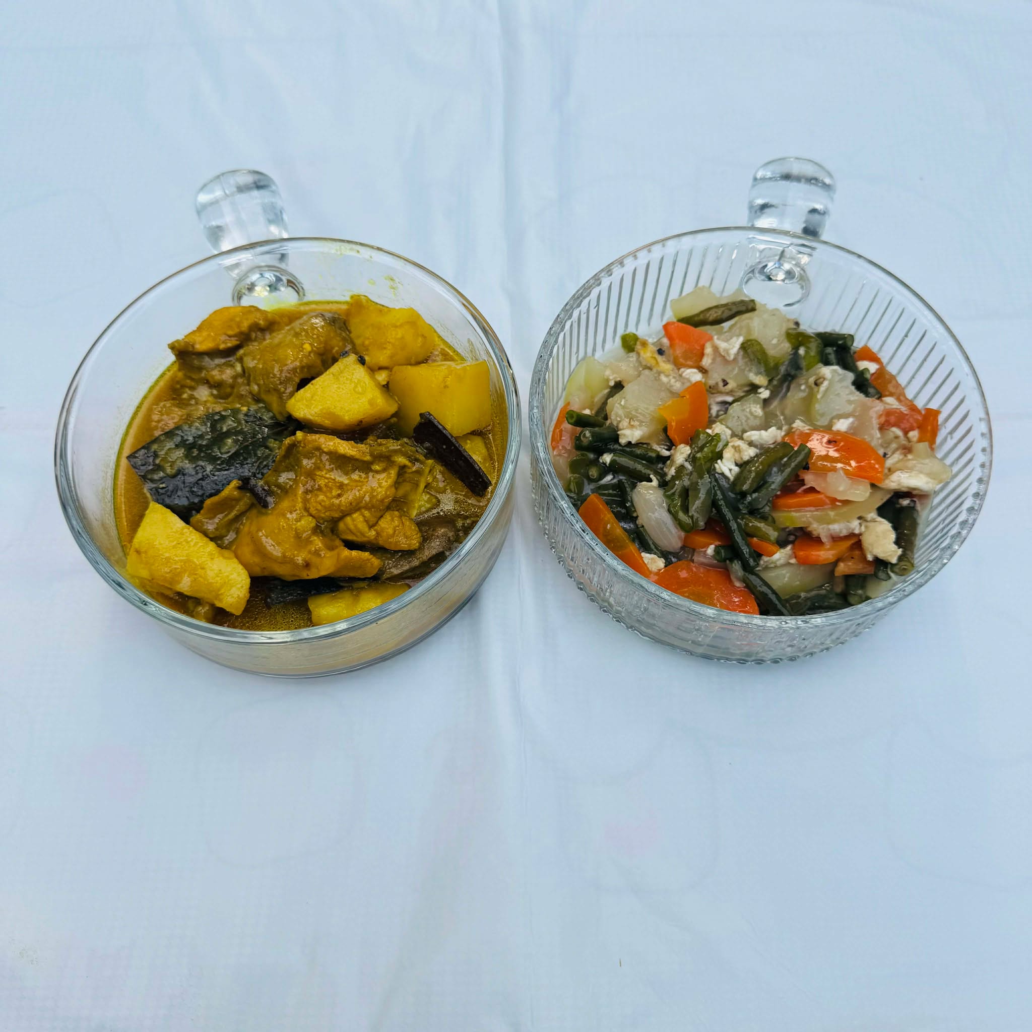 Ovenproof Round Design Glass serving dish Salad Bowls