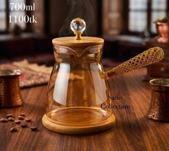 Premium Quality Imported Milk Pan 700ml Golden Glassware