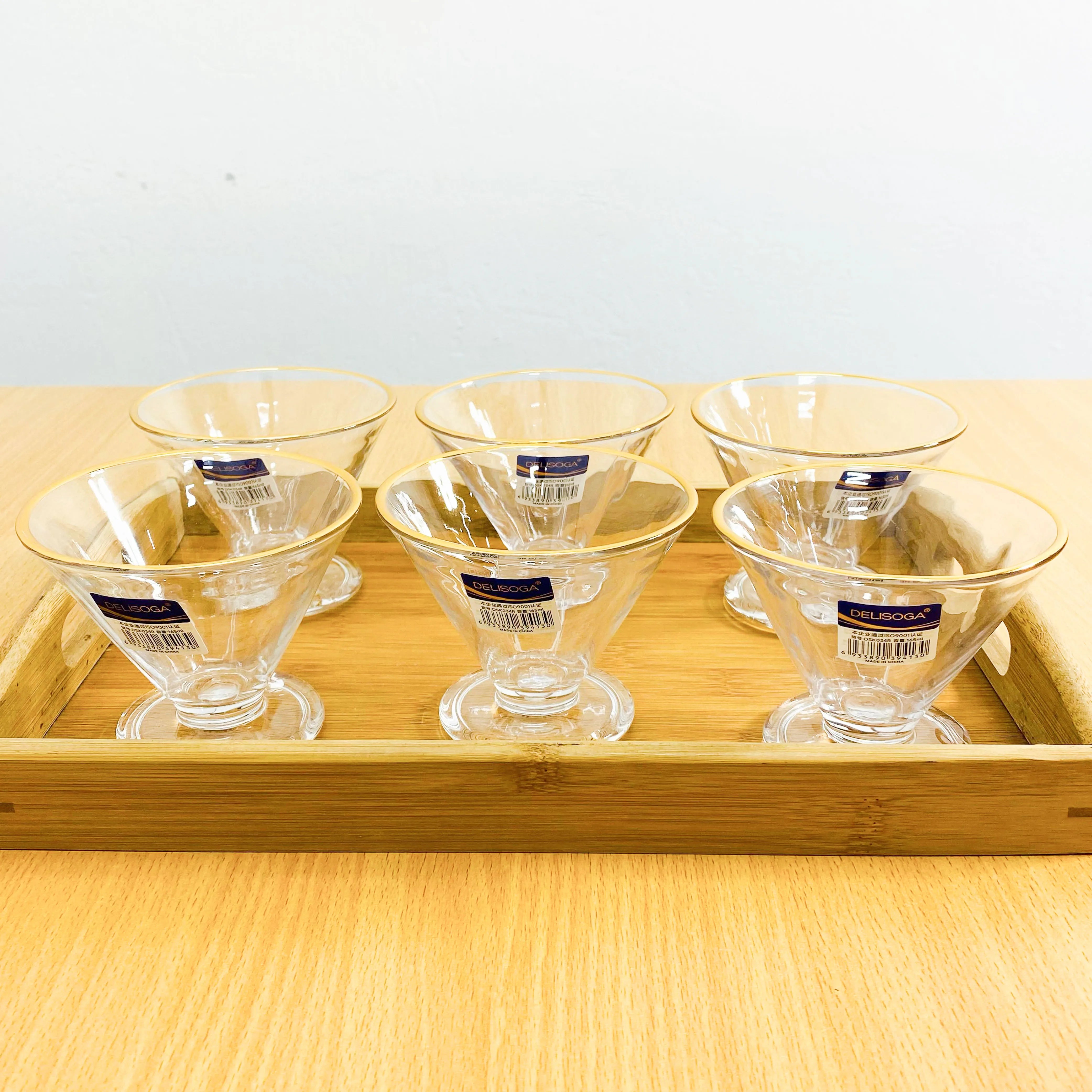 6pcs Ice & dessert Cup Set